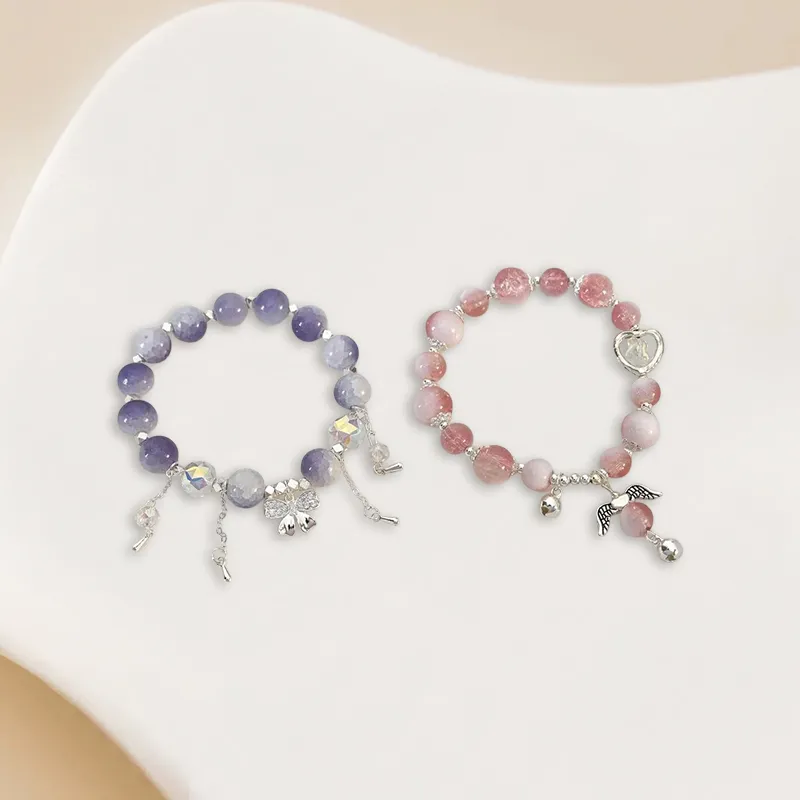LuluCanaan Glass Bracelets Women's-1