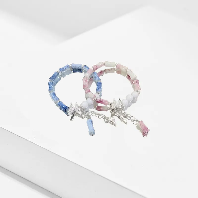 LuluCanaan Glass Bracelets Women's-2