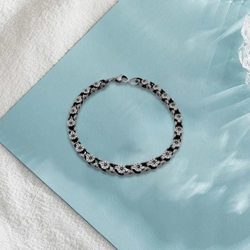 LuluCanaan Titanium Steel Bracelets Unisex-2