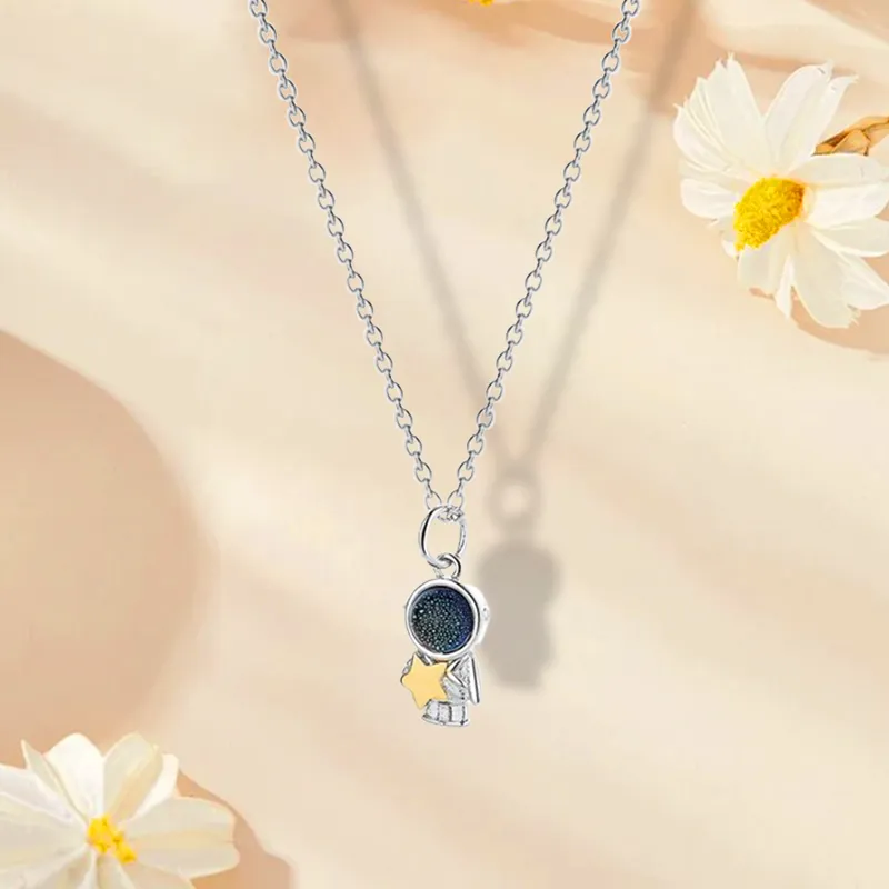 LuluCanaan Glass Cat Eye Necklaces Unisex-2