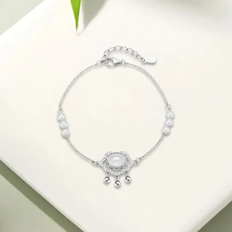 LuluCanaan Glass Cat Eye Bracelets Women's-1