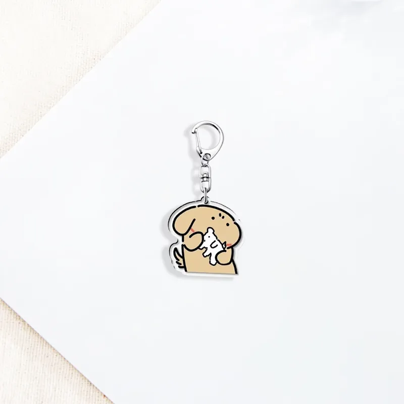LuluCanaan Acrylic Keychains Unisex-1