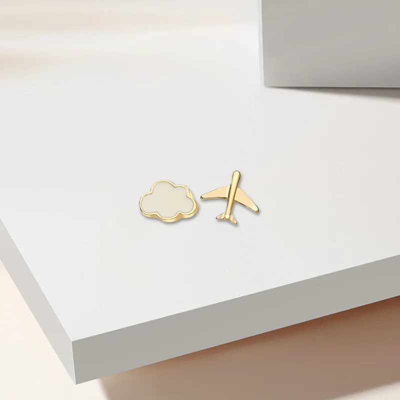 LuluCanaan Alloy Stud Earrings Women's-1