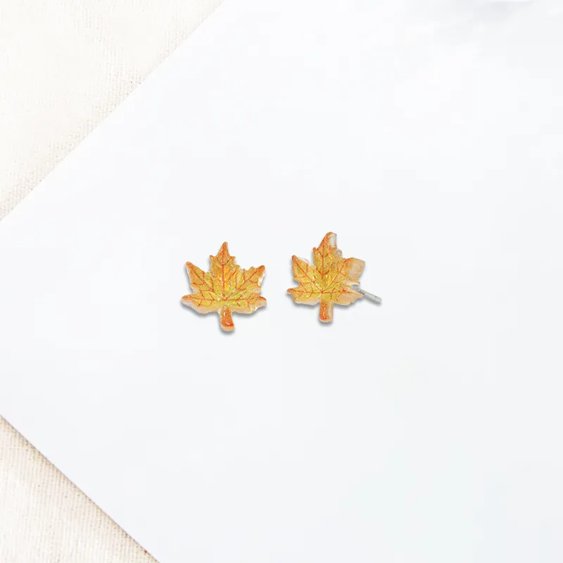LuluCanaan Resin Stud Earrings Women's-2