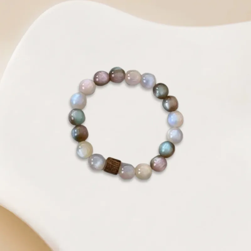 LuluCanaan Glass Cat Eye Bracelets Women's-2
