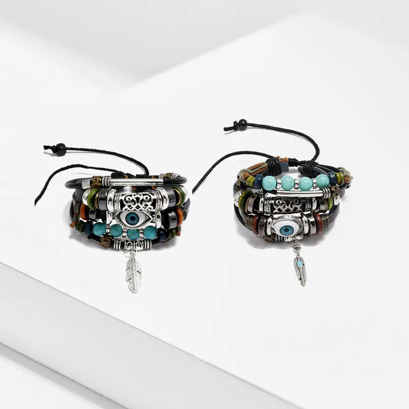 LuluCanaan Fabric Bracelets Unisex-1
