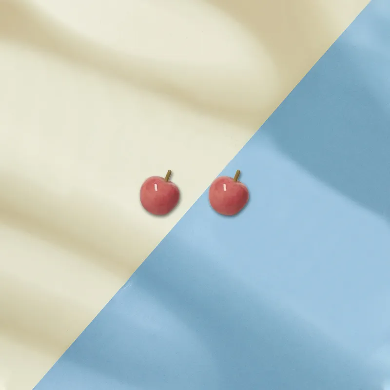 LuluCanaan Glass Stud Earrings Women's-2