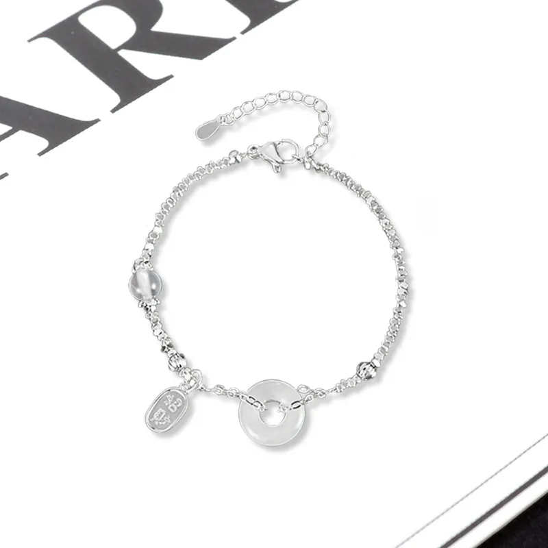 LuluCanaan Glass Cat Eye Bracelets Women's-2