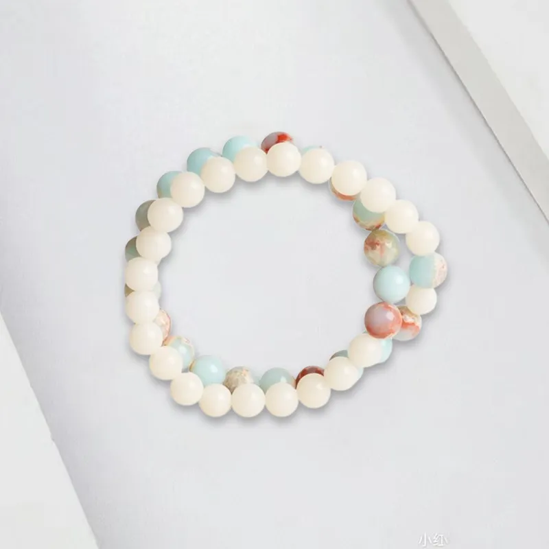 LuluCanaan White Jade Bodhi Bracelets Women's-2