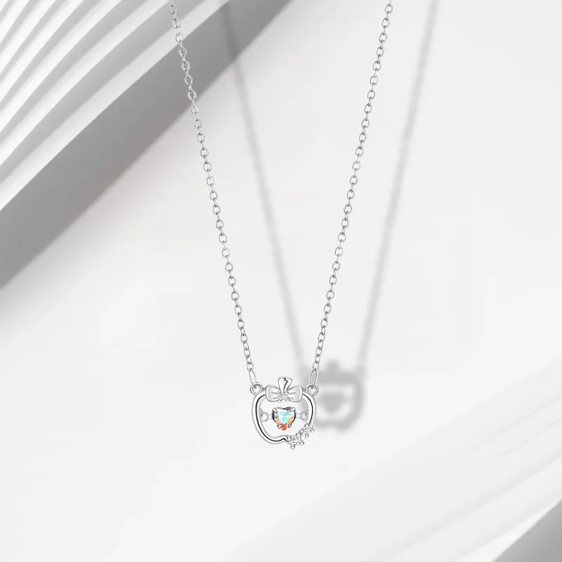 LuluCanaan Titanium Steel Necklaces Women's-2