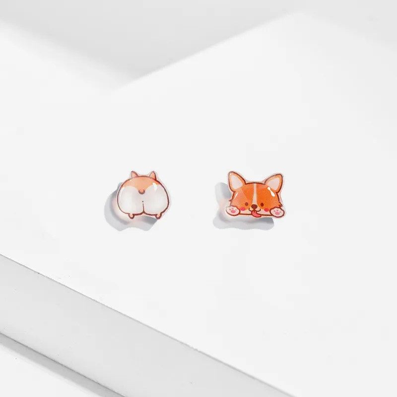 LuluCanaan Alloy Stud Earrings Women's-2