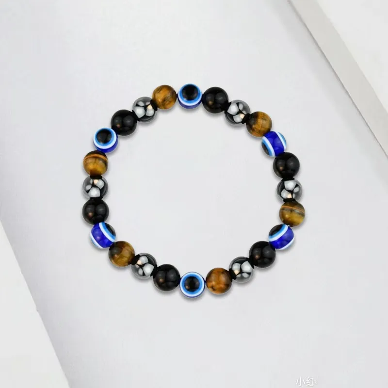 LuluCanaan Glass Cat Eye Bracelets Unisex-1