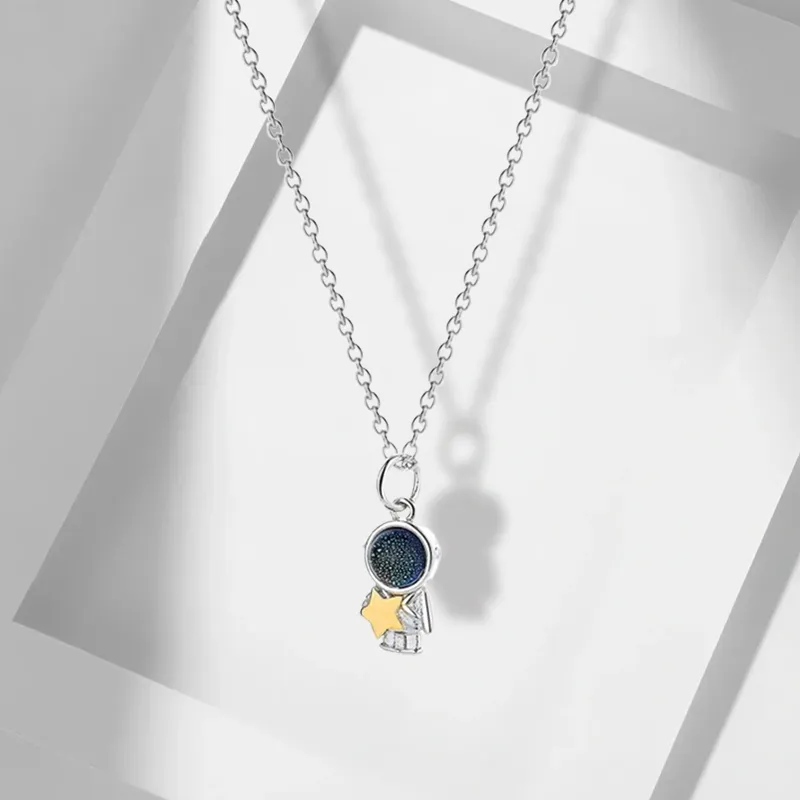 LuluCanaan Glass Cat Eye Necklaces Unisex-1