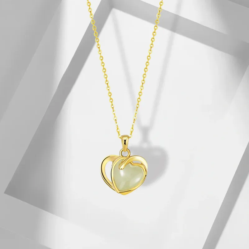 LuluCanaan Glass Cat Eye Necklaces Women's-1