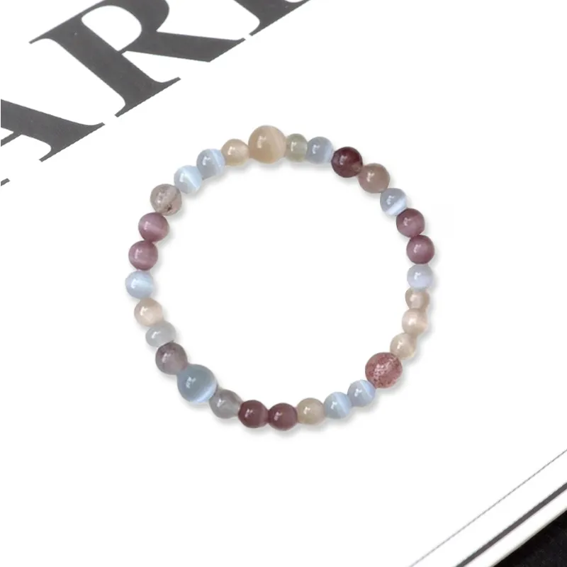 LuluCanaan Glass Cat Eye Bracelets Women's-2