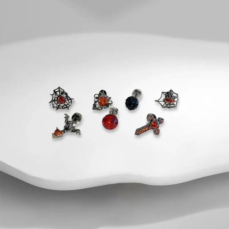 LuluCanaan Alloy Stud Earrings Women's-1