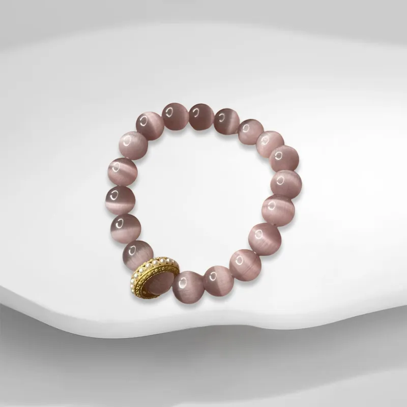 LuluCanaan Glass Cat Eye Bracelets Women's-2