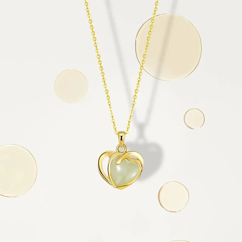 LuluCanaan Glass Cat Eye Necklaces Women's-2