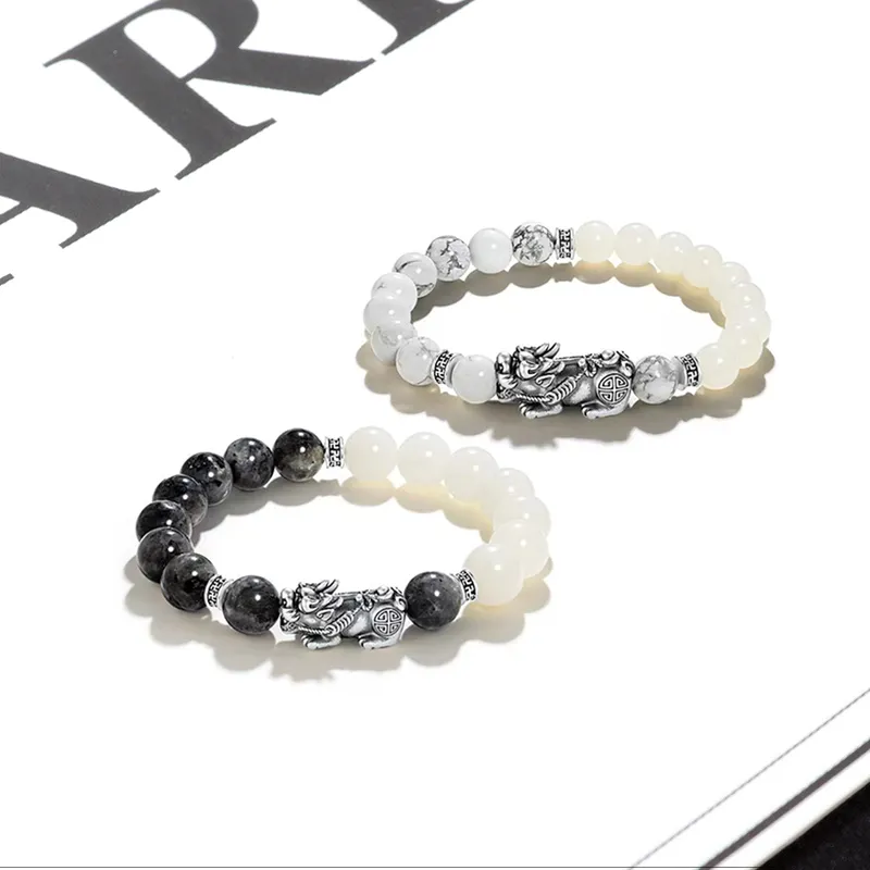 Silver Trim Bodhi Bracelets Unisex-40