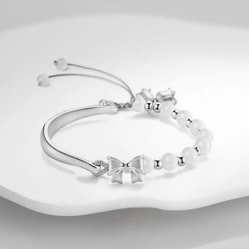 LuluCanaan Glass Cat Eye Bracelets Women's-2
