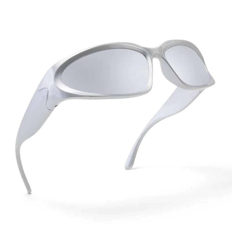 MK MINGKU Irregular Shape Sunglasses Unisex-2