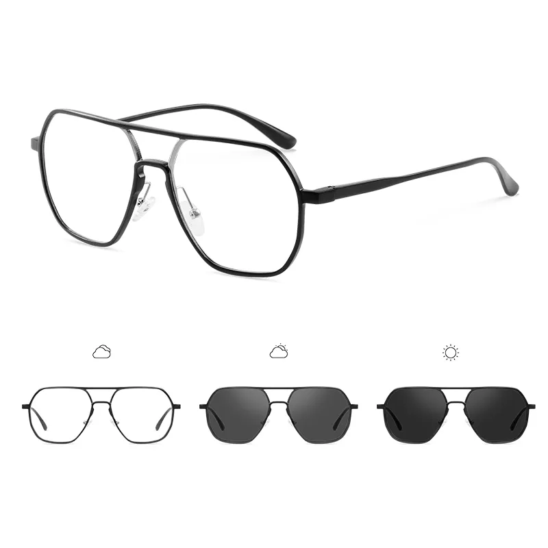 MK MINGKU Alloy Aviator Sunglasses Men's-1
