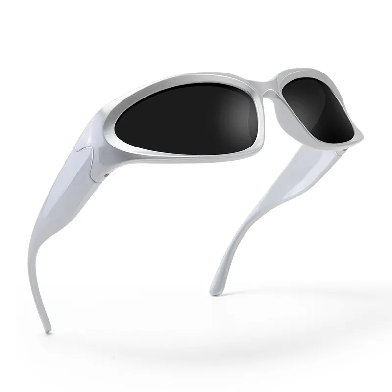 MK MINGKU Irregular Shape Sunglasses Unisex-5