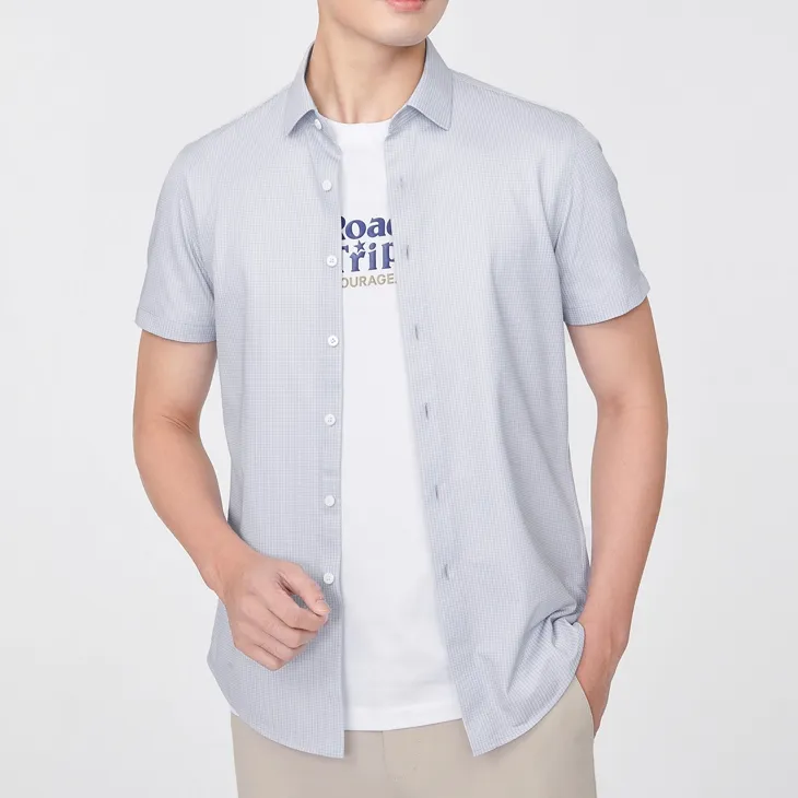 LAXDN Shirts Men Medium Gray-3