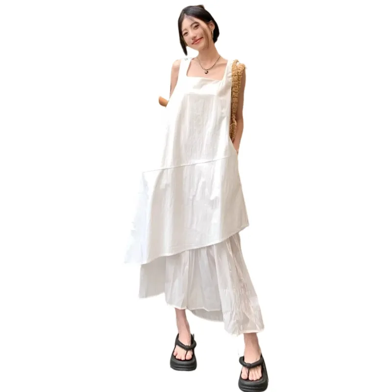 KAISER Slip Dresses Women's White-2