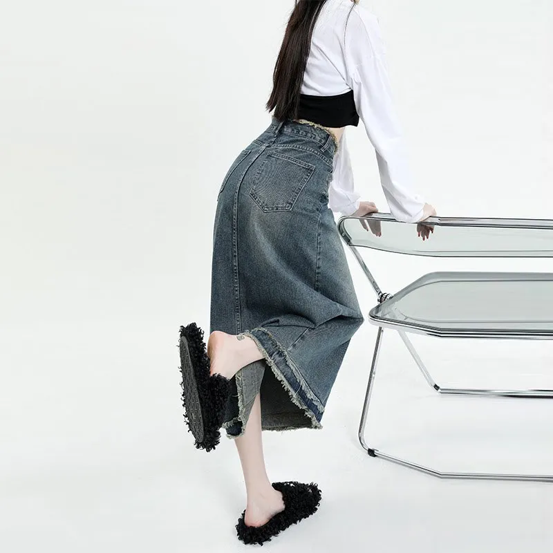 KAISER Denim Long Skirts Women's-5