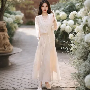 KAISER Skirt Set Women's Apricot