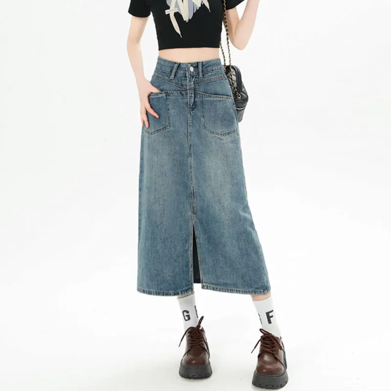 KAISER Denim Long Skirts Women's-5