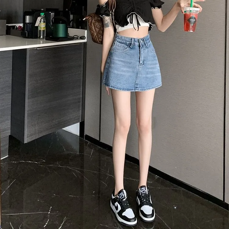 KAISER Denim Short Skirts Women's-1