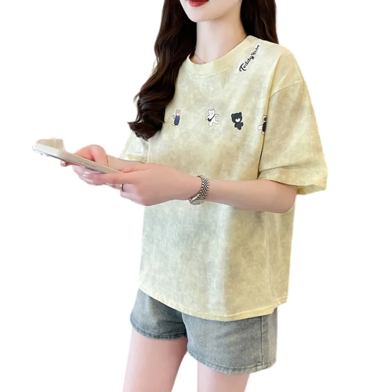 KAISER Drop Shoulder Sleeve T Shirt Women's-11
