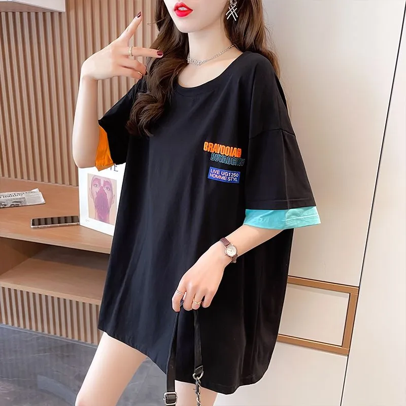 KAISER Drop Shoulder Sleeve T Shirt Women's-5