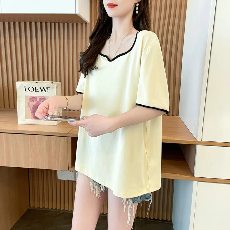KAISER Drop Shoulder Sleeve T Shirt Women's-4