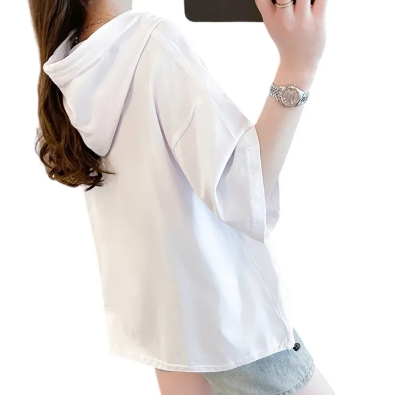 KAISER Drop Shoulder Sleeve T Shirt Women's-4