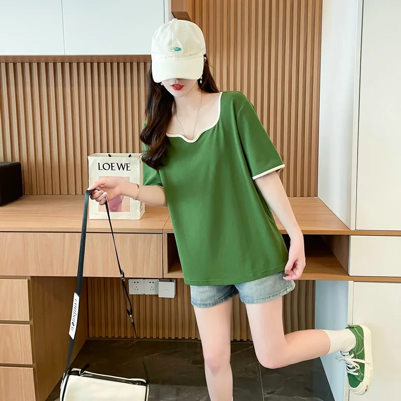 KAISER Drop Shoulder Sleeve T Shirt Women's-8