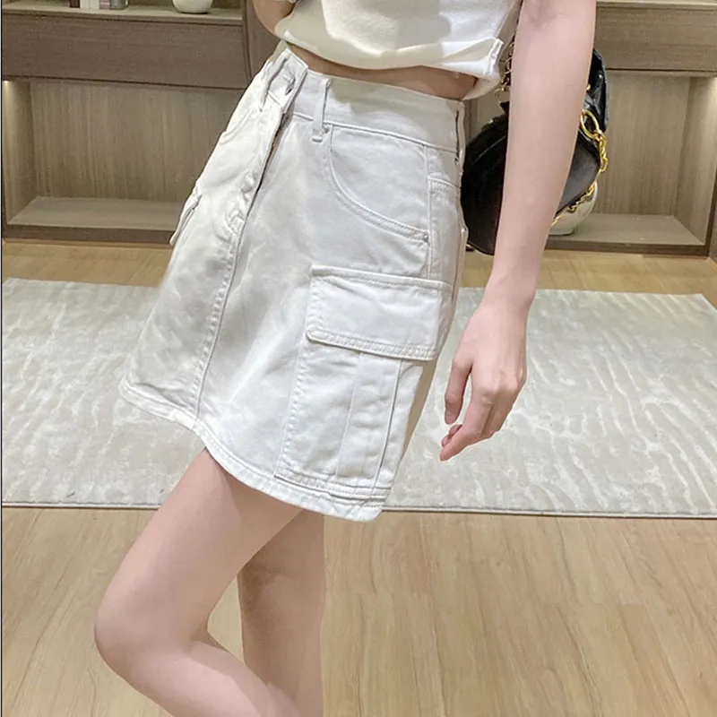KAISER Cargo Short Skirts Women's Card Gray-5