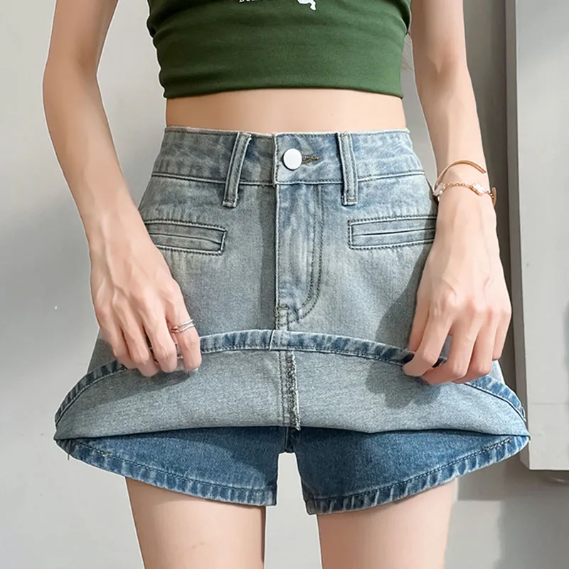 KAISER Denim Shorts Women's Glacier Blue-3