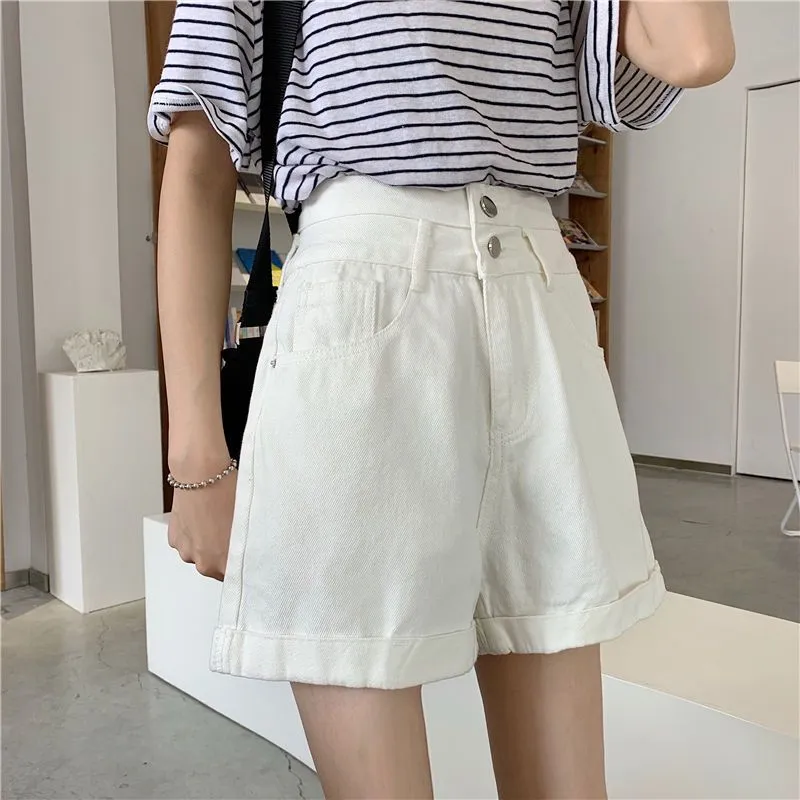 KAISER Denim Shorts Women's White-3