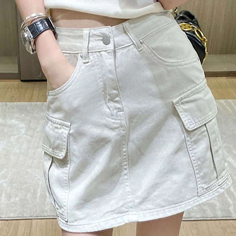 KAISER Cargo Short Skirts Women's Card Gray-4