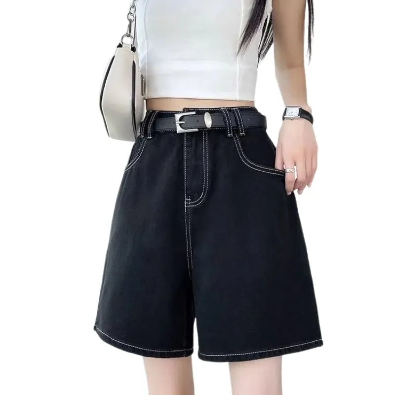 KAISER Denim Shorts Women's Black-5