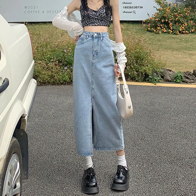 KAISER Denim Long Skirts Women's-5
