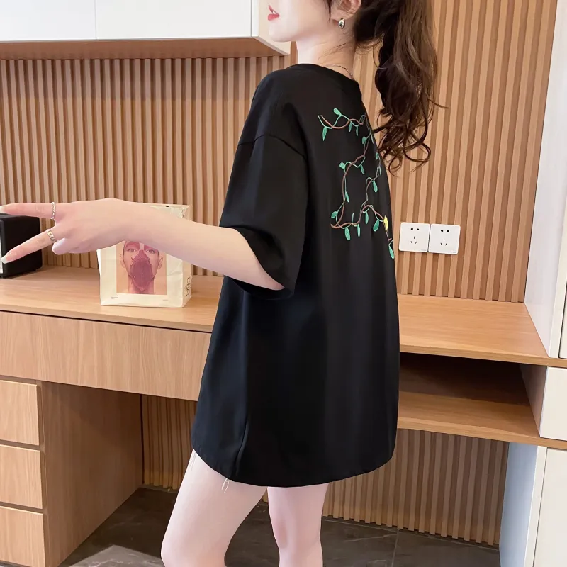 KAISER Drop Shoulder Sleeve T Shirt Women's-4