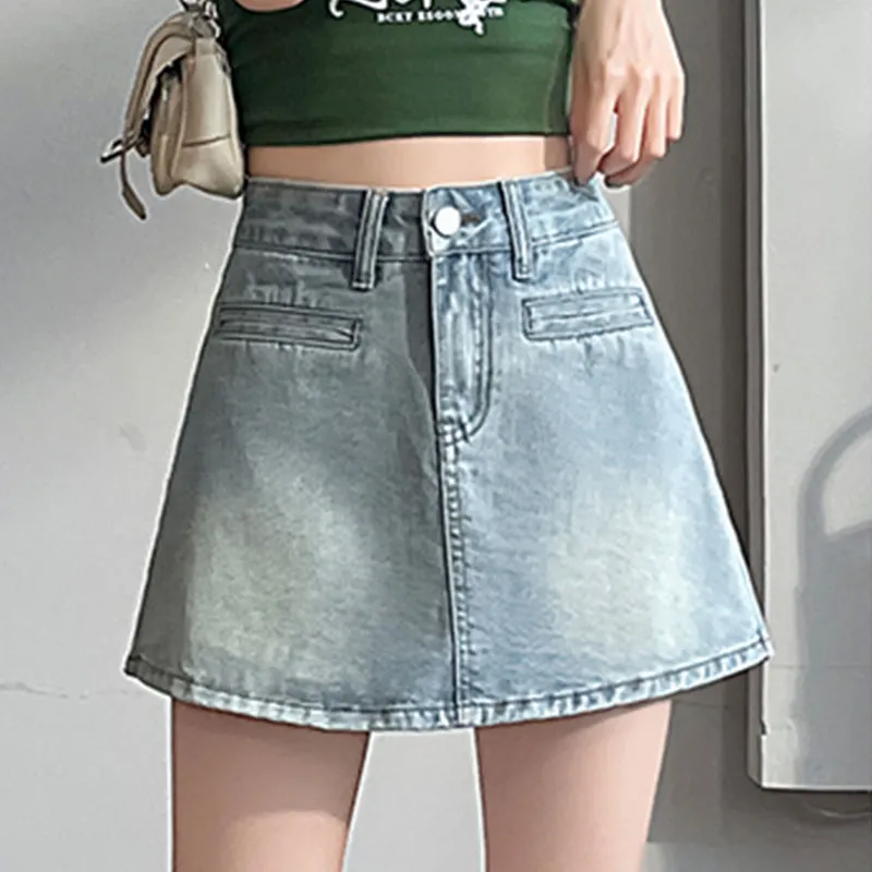 KAISER Denim Shorts Women's Glacier Blue-5