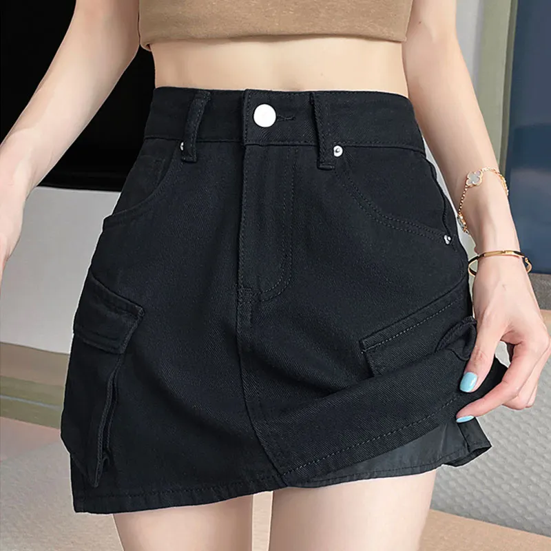 KAISER Denim Short Skirts Women's-2