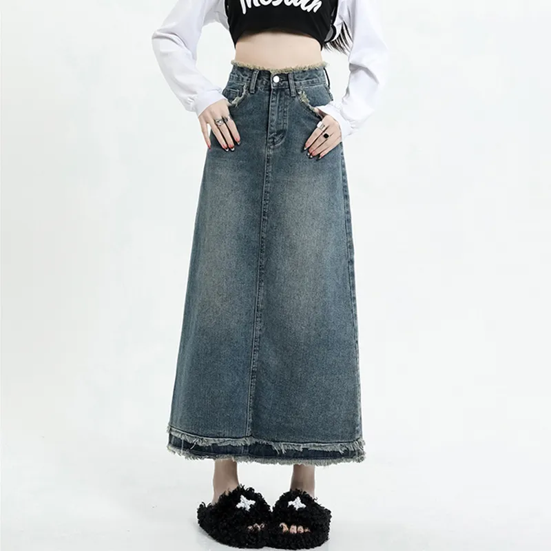 KAISER Denim Long Skirts Women's-2