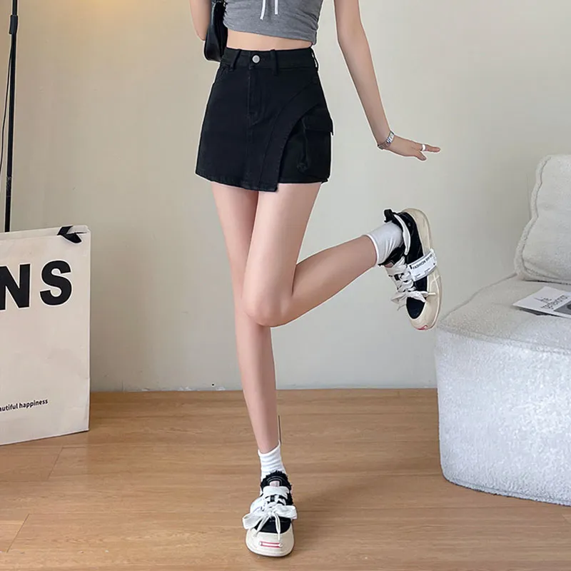 KAISER Denim Short Skirts Women's-6
