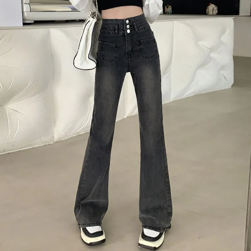 KAISER Jeans Women's Black Gray Color-2